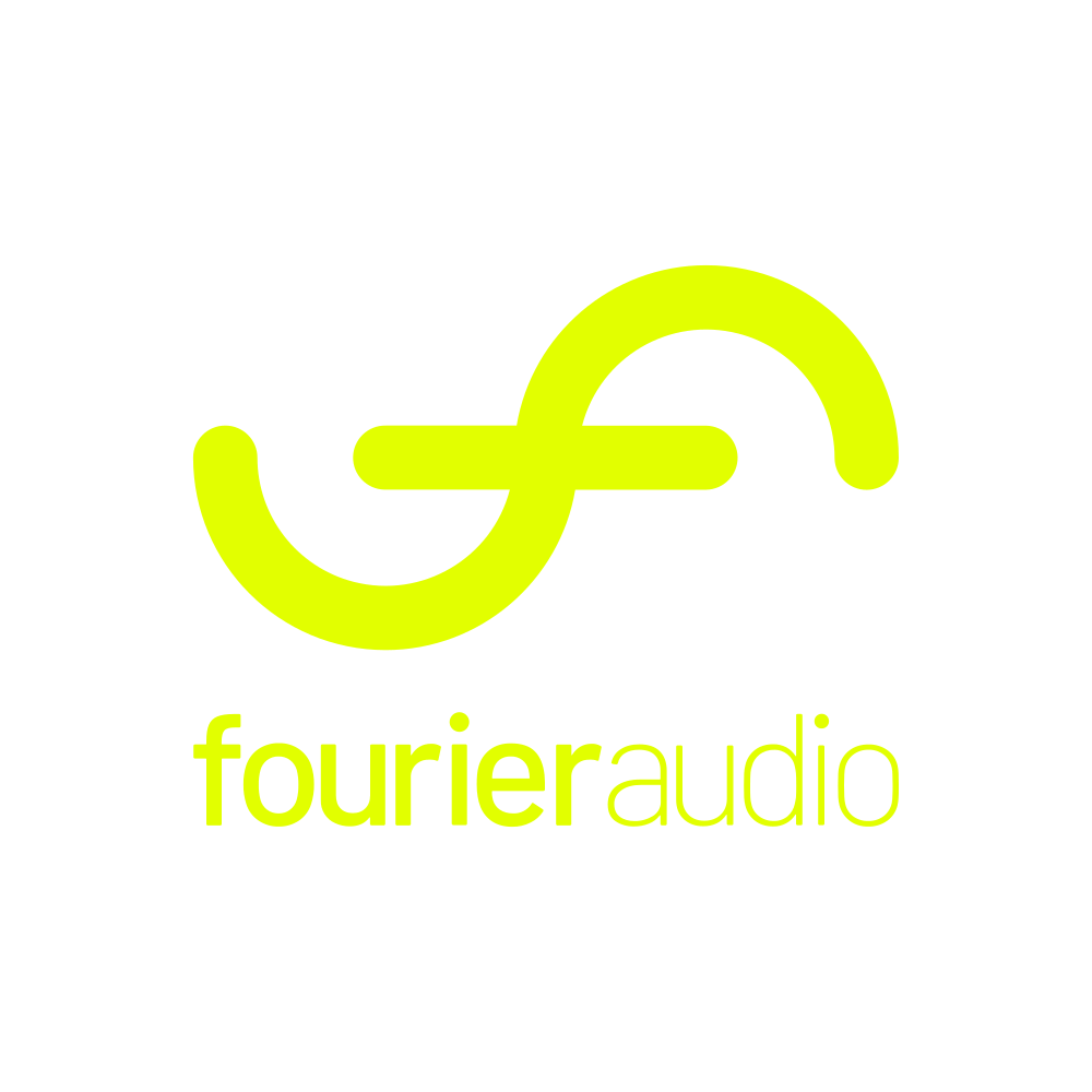 Fourier Audio - Logo-Text-Yellow